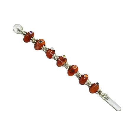 

Carnelian Tumbled Crystal Wand