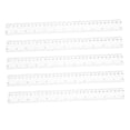 thumbnail image 5 of YUYUETIME 5Pcs Plastic Straight Ruler for Drawing and Technical Use with Inch and Centimeter Scales, 5 of 7