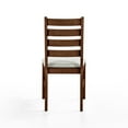 thumbnail image 4 of New Classic Furniture Pascal Wood Dining Chair in Walnut (Set of 2), 4 of 8
