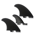 thumbnail image 3 of 3 Pcs Aileron de Planche de Surf Universel Remplacement de Surf Durable Libération Rapide Gouvernail de Queue de Planche de Surf pour Accessoire de Paddleboard avec Trou, 3 of 7