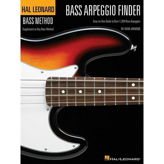 Bass Arpeggio Finder: Easy-To-Use Guide to Over 1,300 Bass Arpeggios Hal Leonard Bass Method, (Paperback)