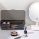 thumbnail image 4 of Caja organizadora de maquillaje Dinheiro, contenedor de tocador con tapa para soporte de almacenamiento de cosméticos, 27*11,5*6,5 cm, 4 of 6