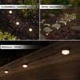 thumbnail image 4 of Enbrighten Seasons Mini-Puck Color Changing LED Landscape Lights, 44ft, 12 Lights, 41367, 4 of 9