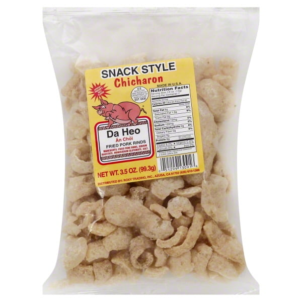 Daheo Fried Vinegar & Salt Pork Rinds, 3.5 Oz.