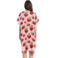 thumbnail image 2 of Beach Vacation Clothes Kimono Cardigan Loose Swimsuit Cover Up for Women Lively Strawberries M, 2 of 6