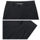 thumbnail image 5 of Pantalones casuales de hombre, de longitud completa, de alta elasticidad, resistentes a las arrugas, de talle alto, sin planchado, para negocios y formales., 5 of 5