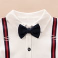 thumbnail image 3 of PatPat Baby Gentleman Faux-two Long Sleeve Jumpsuit (loose shape), 3 of 8