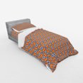 thumbnail image 2 of Ambesonne Boho Bedding Set 3 Pcs, Forms, Twin XL, Cobalt Blue Marigold, 2 of 2
