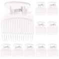 thumbnail image 1 of Shisuyan Professional Design Curler Clip Transparent Purple 10Pcs 2.08X2.08X1.69In, 1 of 8