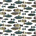 thumbnail image 3 of Blanckslate 20x20 Black Modern Framed Museum Art Print Titled - Capri Collection G, 3 of 5
