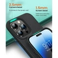 thumbnail image 5 of Entronix Silicone Case Designed for Apple iPhone 16 Pro Max Liquid Silicone Case, Shockproof Slim Case Built for Apple iPhone 16 Pro Max, Black, 5 of 5