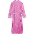 thumbnail image 4 of Womens Fleece Bathrobe - ShaWl Collar Soft Plush Robe Spa Robe, 4 of 5