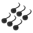 thumbnail image 2 of Magnet Hooks, 180° Rotation Magnetic Hook Space Saving  For Refrigerator Black, 2 of 8