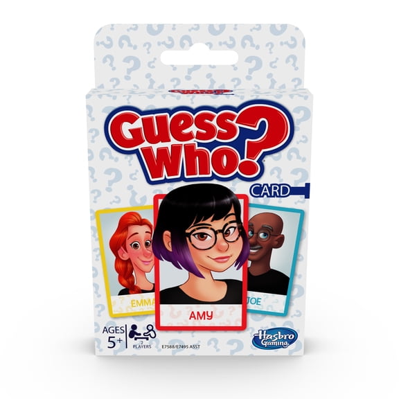 Guess Who? Card Game For 2 Players, Game For Kids Ages 5 and up, For 2 Players