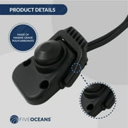 مفتاح قدم محرك الصيد Five Oceans مع التحكم المستمر في الرافعة ومقاوم للماء IP65