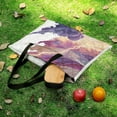 thumbnail image 5 of American Flag Stormy Ocean Waves Waterproof Picnic Blanket with Foldable Zipper, Suitable for Outdoor Use, Suitable for Travel, Camping, Beaches, Parks, Grasslands, Picnic Blanket Accessories, 5 of 7