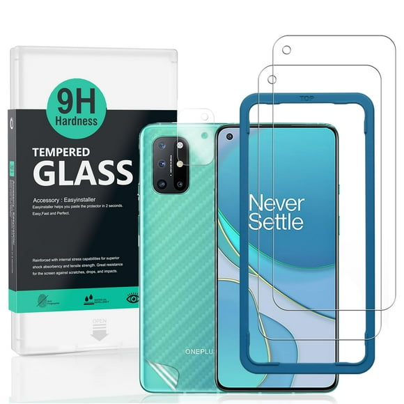 Protector de pantalla Ibywind para OnePlus 8T con 2 cristales templados