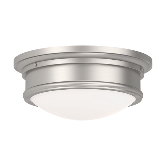 Livex Lighting Astor Ceiling Mount in Brushed Nickel