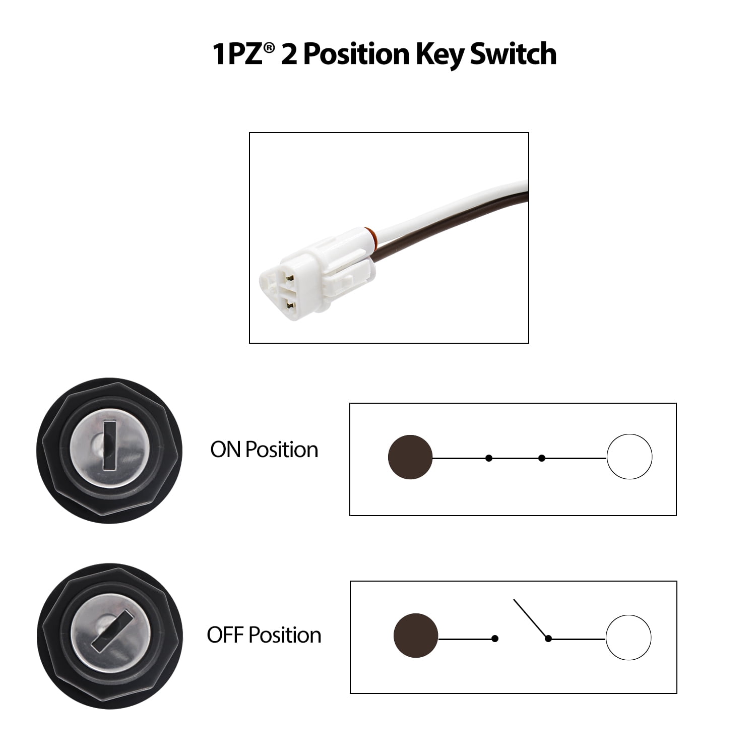 1PZ Ignition Key Switch fits Kawasaki KFX-700 KSV-700 2004 2005 2006 2007 2008 2009 - Walmart.com Headlight Wiring Diagram Walmart