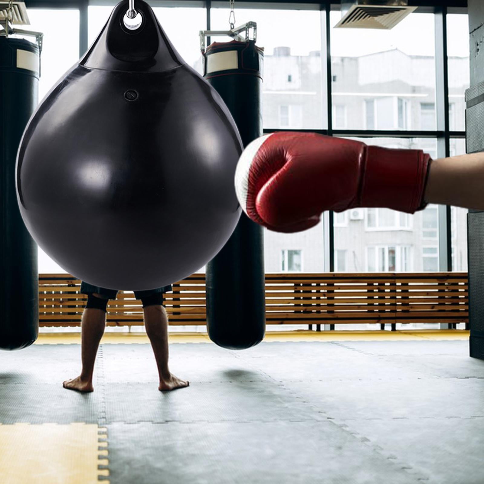 GARENDE Water Heavy Bag Boxing Bag Waterproof Punching Bag for Taekwondo Black