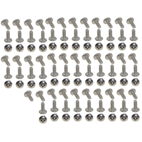 304 Stainless Steel Cross Groove Large Flat Head Screw M2X5(100pcs)