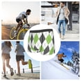 thumbnail image 4 of Lsque Light green and black argyle Pattern Men’s Total Support Pouch Boxer Briefs, X-Temp Cooling, Moisture-Wicking Underwear, Regular, Long-leg and Trunk-X-Large, 4 of 5