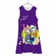 thumbnail image 1 of Falda corta de playa de Minnie de Disney para verano del 2022, camiseta sin mangas a la moda para niñas, falda holgada con dobladillo con estampado de dibujos animados bonitos, vacaciones 120 Gao Jinjia LED, 1 of 2