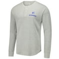 thumbnail image 2 of Men's Concepts Sport Gray Seattle Sounders FC Region Thermal Knit Henley Long Sleeve Top, 2 of 3