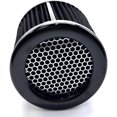 thumbnail image 3 of 76mm 3 inch High Flow Round Tapered Cone Air Intake Top Filter Design Air Intake Cone Filter 163mm tall Black, 3 of 7