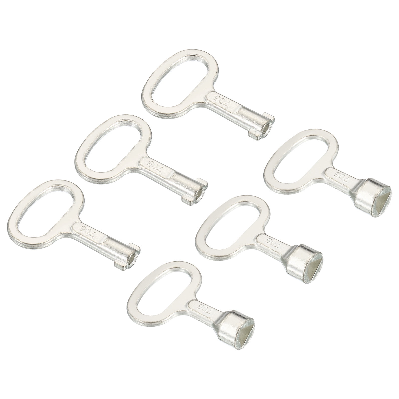 Uxcell Metal Square Socket Spanner Key, Aluminum alloy, 6pcs