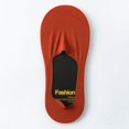 thumbnail image 1 of Calcetines de hombre, calcetines náuticos de verano, finos, de malla de seda de hielo, de algodón, transpirables, absorbentes del sudor, de boca baja, antideslizantes, de silicona, de corte bajo,, 1 of 6