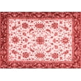 thumbnail image 1 of Ahgly Company Machine Washable Indoor Rectangle Abstract Red Modern Area Rugs, 5' x 7', 1 of 4
