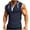 Sapphire Blue, variant on BXINGOHAI Mens Tank Top Sleeveless Hoodie Waffle T-Shirt Summer Casual Shirt Muscle Tee Khaki,S