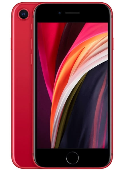 Apple iPhone SE 3rd Gen, Refurbished 64GB Red, Compact Design