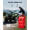 thumbnail image 2 of VEVOR Chariot à Carburant 16 Gallons Réservoir de Carburant Portable avec Pompe de Transfert Électrique 12V DC, 2 of 9