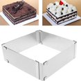 thumbnail image 2 of Swiss Cake Roll Maker, Devil's Food Chocolate Cake Slices Realistic for Display, Adjustable Stainless Steel Baking Ring Ensures Consistent Baking Results, 2 of 7
