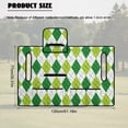 thumbnail image 5 of Psesaysky Golf Cart Seat Covers Universal Golf Cart Seat Towel Blanket with 4 Pockets and Extra Handle, Soft and Washable, Fit for EZGO, Yamaha, Club Car Front Seats, Green Tartan, 5 of 8
