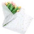 thumbnail image 1 of Raindrops Floral Sheets Rectangular White and Gold Wrapping Tissue 28Pcs, 1 of 6