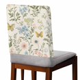 thumbnail image 2 of Wildflowers Chair Back Covers, Removable Chair Covers for Dining Chairs Set of 8, Washable Chairs Slipcovers Back Seat Protector for Wedding Party 19"x20", 2 of 9