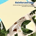 thumbnail image 4 of Memoryfield 8x10FT Rectangular Sun Shade Sail UV Protection, Breathable HDPE Outdoor Canopy for Patio Deck Garden, Sand, 4 of 8