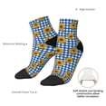 thumbnail image 6 of Pofeuu Sunflowers Print 30cm Socks, Adult Running Hiking Socks for Youth and Adult, 6 of 7