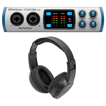 Presonus Studio 26 2x4 USB 2.0 Audio Recording Interface w/ Samson