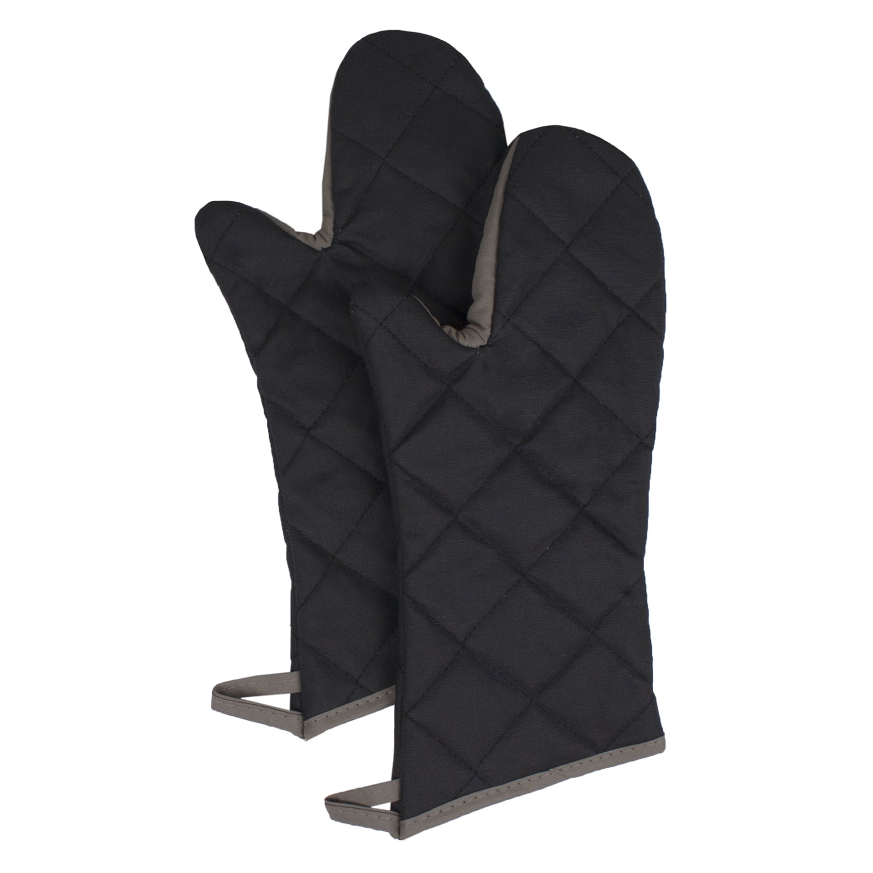 RITZ Chef's Line 17" Pyrotex® ElbowLength Oven Mitt, Black