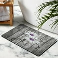 thumbnail image 3 of Enrich Your Bathroom with Cute Daisy Bath Mat - Super Absorbent Non-Slip Bathroom Rugs - Machine Washable Floor Carpet, Flower Decor Rug - Perfect for Shower & Bathtub - 20x32 inch, 3 of 5