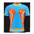 thumbnail image 3 of Congo Republic Full Zipper Bike Short Sleeve Cycling Jersey  for Men - Size 4XL, 3 of 4