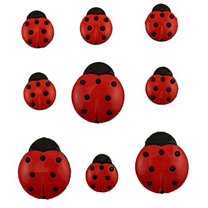 Button Theme Pack-Ladybugs