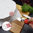 thumbnail image 4 of Cateissary 3 Unids/set Cake Icing Spreader Cake Raspador Más de Acero Inoxidable Crema Espátula Herramienta Para Hornear, Rojo Type2 NO2 Cateissary HA001352-01, 4 of 6
