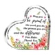 thumbnail image 4 of Regalo de agradecimiento para mujer, decoración de escritorio, corazón acrílico, placa de recuerdo, regalo de agradecimiento, regalo inspirador para, 4 of 9