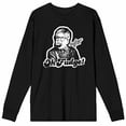 thumbnail image 2 of A Christmas Story Ralphie Oh, Fudge! Men's Black Long Sleeve Shirt-L, 2 of 3