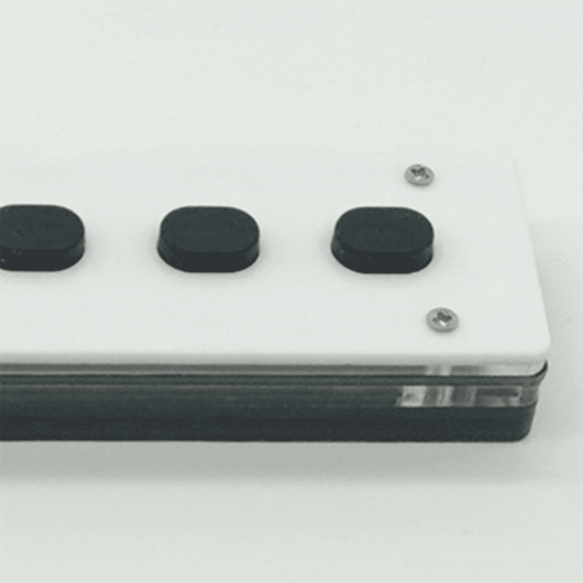 Silent Silicone Bluetooth Custom Programming Macro Keyboard 5-Keys Macropad Copy Paste USB Keypad, Bluetooth+Wireless